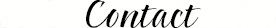 Contact Menu